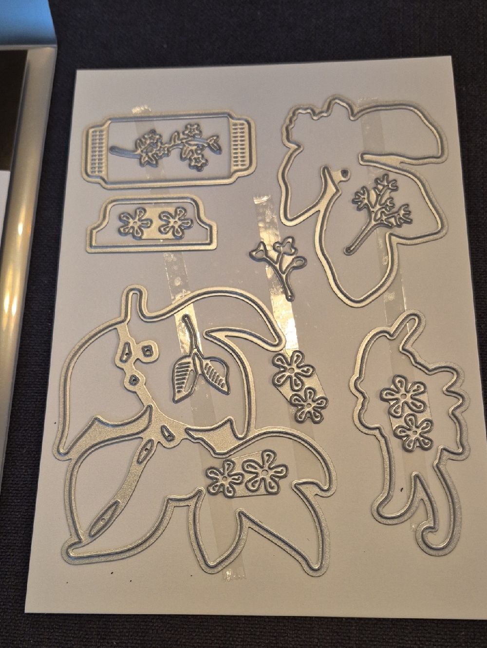 STAMPIN UP CUT & EMBOSS LOVELY‎ & SWEET Metal Cutting Dies